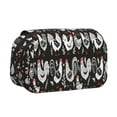 thumbnail image 1 of Easygdp Laying Hens And Roosters para Estuche de Lápices con Tapa Flip, Suministros de Oficina y Universidad para Adolescentes y Adultos, 1 of 7