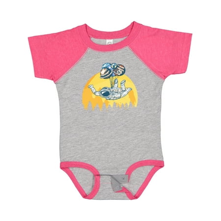 

Inktastic Astronaut Moon Space Travel Gift Baby Boy or Baby Girl Bodysuit