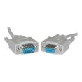 thumbnail image 1 of CableWholesale.com - Serial extension cable - DB-9 (M) to DB-9 (F) - 3 ft - molded, thumbscrews - beige, 1 of 1