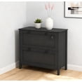 thumbnail image 7 of Office Desks File Cabinet,2 Drawer Filing Cabinet with Adjustable Hanging Bar,For Home and Office,Wooden Office Desks, 7 of 7