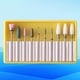 thumbnail image 2 of EeaseMX 1 juego de brocas de cerámica para uñas, kit profesional de cabezal de pulido para manicura, para uñas de gel acrílico, 2 of 7