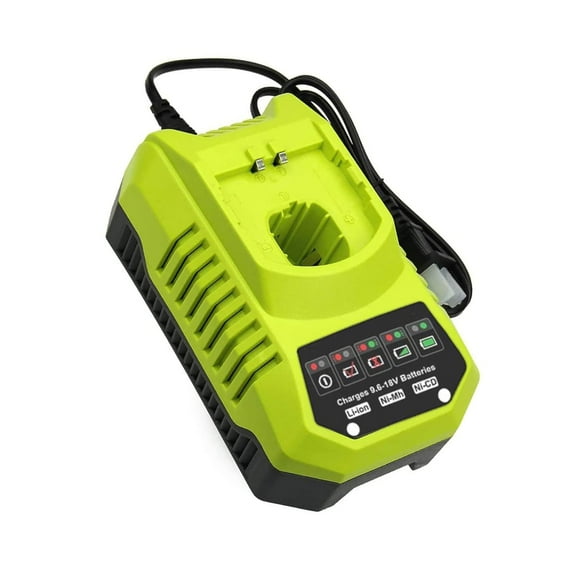 【Upgrade】P117 Charger Replacement for Ryobi 18V Lithium-Ion NiCd NiMh Battery, Compatible with Ryobi One  P100 P102 P104 P106 P108 P109 P117