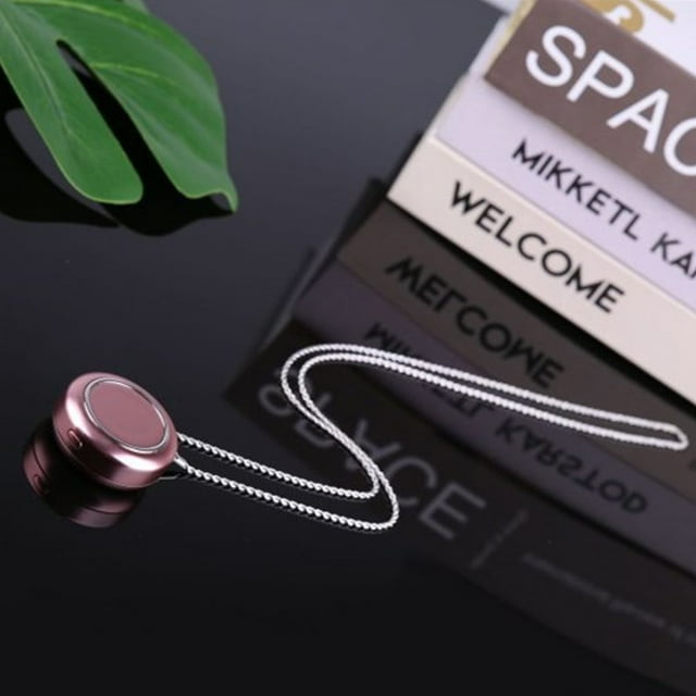 Personal Wearable Air Purifier Necklace/Mini Portable Air Freshner Ionizer/Low Noise for Adults Kids