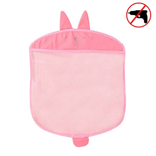Bolsa de almacenamiento de tela de malla transparente-rosa Xemadio 2034930-2