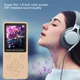 thumbnail image 4 of MP3 Player / MP4 Player, Portable Music Player with 32GB Memory SD Card, 1.8 Inch Color Screen, HiFi Sound MP3 Player, Supports Pictures Video Electronic Books Voice Recording, 4 of 7
