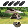 thumbnail image 2 of High Performances Tent Anchors Anti Corrosions Wind Resistance Quickly Setups For Camping Hammocks Tarps Shelter, 2 of 8