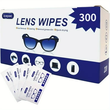 Nice 'N Clean Lens Cleaner Wipes, Wet Non-Scratch Eyewear Cleansers ...