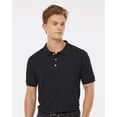 thumbnail image 3 of Tultex Short Sleeve Polo Shirt for Men – S Size 6.7 oz Sport Pique Mixed Colors Pack 9, 3 of 5