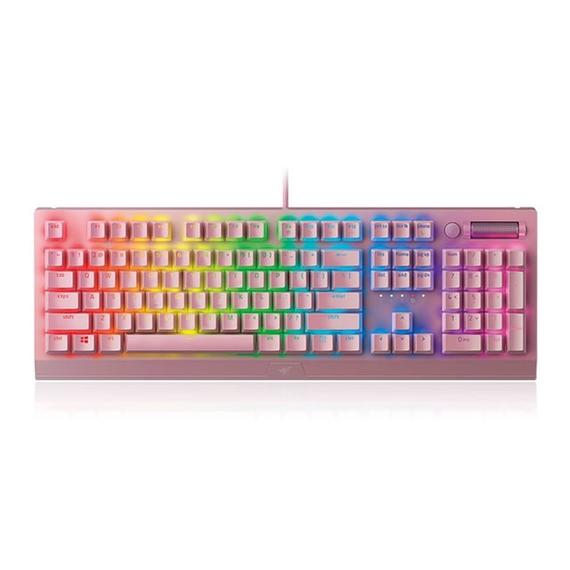 Sidaley Teclado V3, accesorio de computadora rosa profesional, dispositivo de entrada, teclado para juegos, luces RGB, teclados para juegos Juegos de teclado y mouse para computadora