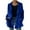 Blue, variant on Niaviben Windbreaker for Women Womens Fall Jackets Lapel Coat Casual Jackets for Women Jacket for Women Jackets Winter Jackets Black L