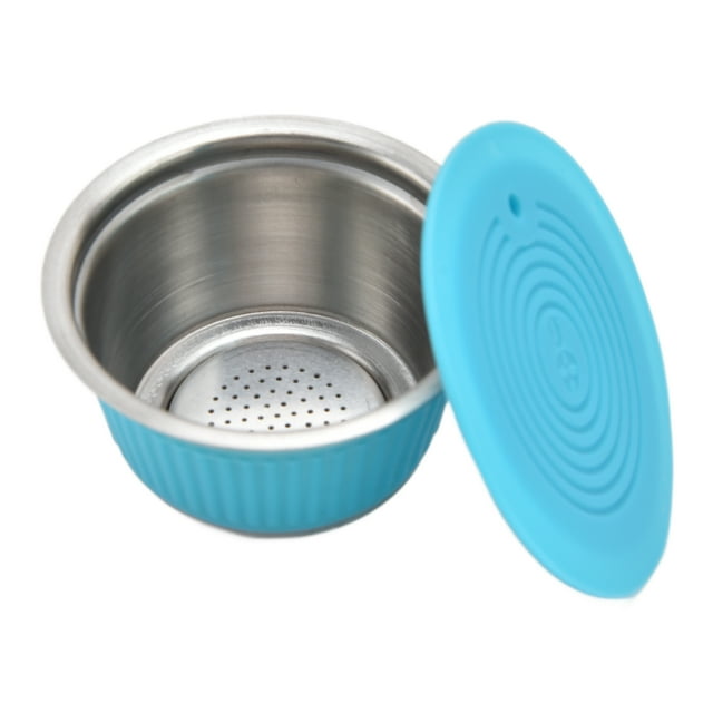 Ensemble de Capsules de Café Réutilisables, Filtre de Capsule de Café Réutilisable en Acier Inoxydable, Artisanat Exceptionnel