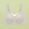 thumbnail image 2 of QASIEATN Bras for Women Fashion Wireless Supportive Full Coverage Bras Women's Brassieres, 2 of 4