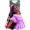 thumbnail image 1 of Disney Encanto Costume Princess Dress Suit Charm for Girls Cosplay Isabela Mirabel Carnival Birthday Party Christmas Girls Frock5T Gao Jinjia LED, 1 of 2