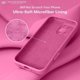 thumbnail image 5 of Funda de Silicona Premium, Forro de Microfibra Suave, para iPhone 16 Pro de 6.3 Pulgadas, pitaya, 5 of 7