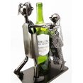 thumbnail image 4 of Tango Dancing Lover Couple Hand Made Metal Wine Bottle Holder Caddy Decor, 4 of 4