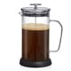 thumbnail image 1 of JoyJolt Fluted French Press Coffee and Tea Maker Set, 33.8oz Stainless Steel French Press, Borosilicate Glass Coffee Press, Cold Brew Portable French Press, Tea Press, 1 of 5