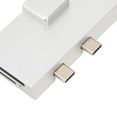 thumbnail image 3 of Doble USB C Hub de expansión profesional 7 puertos Plug and Play 5Gbps de transferencia de datos USB C Hub para Surface Pro 8 9 X, 3 of 8