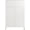 White Stripe 1, variant on QinaQin 1PC Metal Privacy Screen Outdoor,Freestanding Decorative Room Divider with Rust-Resistant Powder Coating,Geometric