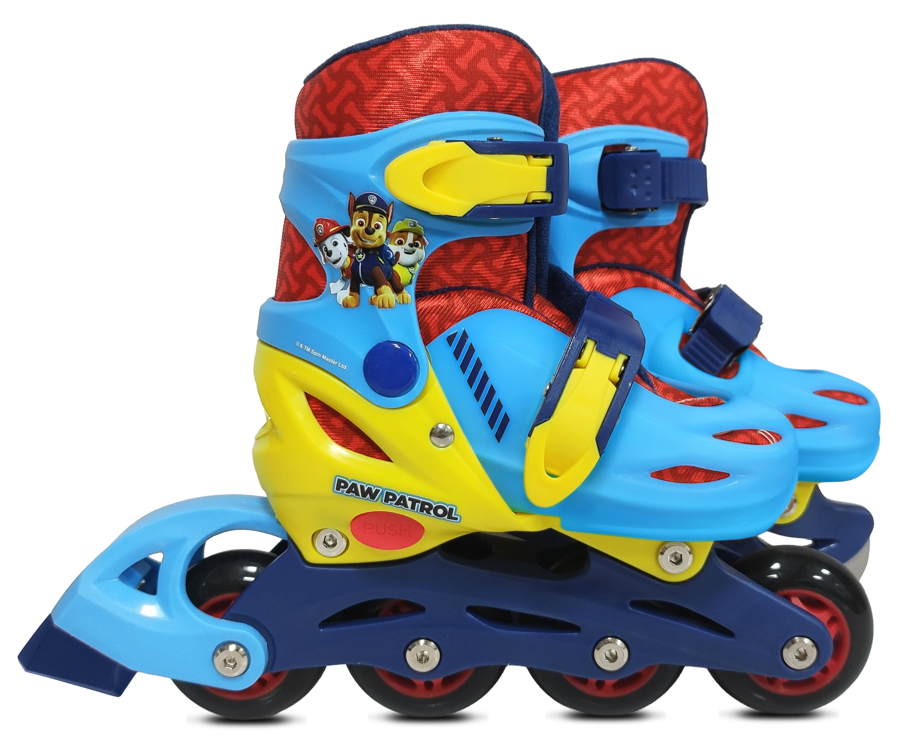 Y8-Y11 Paw Patrol Patins à roues aligné es/à glace convertibles, Unisexe