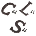 thumbnail image 1 of 3 Uds., Buzón De Puerta Exterior, Letras, Etiqueta Creativa, Dirección, Letras De Montaje En Pared, 1 of 9