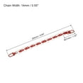 thumbnail image 2 of Uxcell 10" Acrylic Keychain Wristlet with Clasps Strap Link Bag Clip, Red, 2 of 6