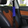 thumbnail image 7 of Unique Bargains 4 Pieces Car Seat Belt Cover Shoulder Pad Strap Cushion Blue, 7 of 7