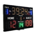thumbnail image 5 of Indoor Battery Powered Basketball Portable Tabletop Electronic Led Wireless Tennis Basketball Display Scoreboard, 5 of 7