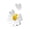 White 1Pcs, variant on HOARBOEG 1Pcs Flower Shape Magnetic Chip Clips, Food Bag Sealing Clips with Strong Magnet for Refrigerator, Cute Kitchen Organizer Clips for Snacks, Chips, Bread Bag Sealers