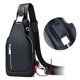 thumbnail image 4 of Bolso de pecho NikouMX con USB para hombres de alto rendimiento, 4 of 8