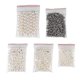 thumbnail image 1 of 300 rivets de différentes tailles (6 mm, 8 mm, 10 mm, 12 mm), boutons, décoration de sac, blanc, 1 of 4