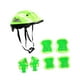 thumbnail image 5 of Casco de bicicleta para niños con protectores de armario, versátil con rodilleras, patines Verde, 5 of 8