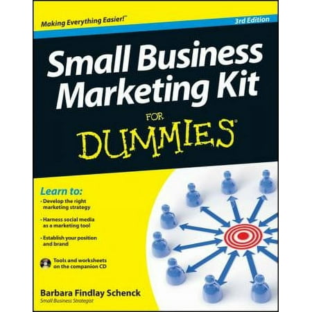 Pre-Owned Small Business Marketing Kit for Dummies (Paperback) 1118311833 9781118311837