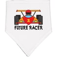 thumbnail image 2 of Inktastic Race Car Racing Baby Bandana Bib, 2 of 4