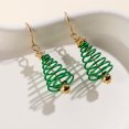 thumbnail image 2 of Pendientes creativos de árbol de Navidad para mujeres y niñas, pendientes de aleación de nueva moda, joyería, regalos de fiesta y Festival de Feliz Año Nuevo, 2 of 5