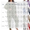thumbnail image 6 of Inleife Women's Plus Size Solid Color Long Sleeve Lounge Set, Round Neck Top with Pocket and Cuffed Jogger Pajama Suit, 6 of 6