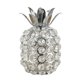 thumbnail image 3 of Estatua de fruta vívida, regalo ideal, diseño moderno, decoración de escritorio, adorno de mesa. Piña Plata, 3 of 9
