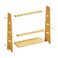 thumbnail image 1 of Colaxi Support de Queue de Billard Accessoires Organisateur de Rangement Robuste Installation Facile Multifonctionnel Ornement de Queue de Billard S, 1 of 8