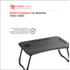 thumbnail image 2 of Mesa Para Cama Plegable Namaro Design Porta Vasos Gris, 2 of 8