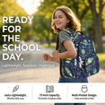 thumbnail image 6 of HUIACONG Space Rocket Planet 17 Inch Backpack and Lunch Box Set 4 Pcs Total, Pencil Case & Water Bottle Sleeve, Fits Laptop and Textbooks, for Middle and High School, 6 of 7
