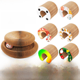 thumbnail image 2 of Organ Cat Scratch Board Corrugated Paper Wear-resistant Scrap-free Strong Magnetic Foldable Cat Toy, 2 of 5