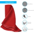 thumbnail image 4 of Toalla Canotagio deportiva de Microfibra para Viaje Gym Playa rojo Grande Canotagio TDMFSMAZ, 4 of 4