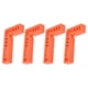 thumbnail image 5 of 4 piezas cuadrados de plástico tipo L multiusos fuerte practicabilidad fácil de usar posicionador de ángulo recto de plástico para cajones 3 pulgadas 80 mm, 5 of 8