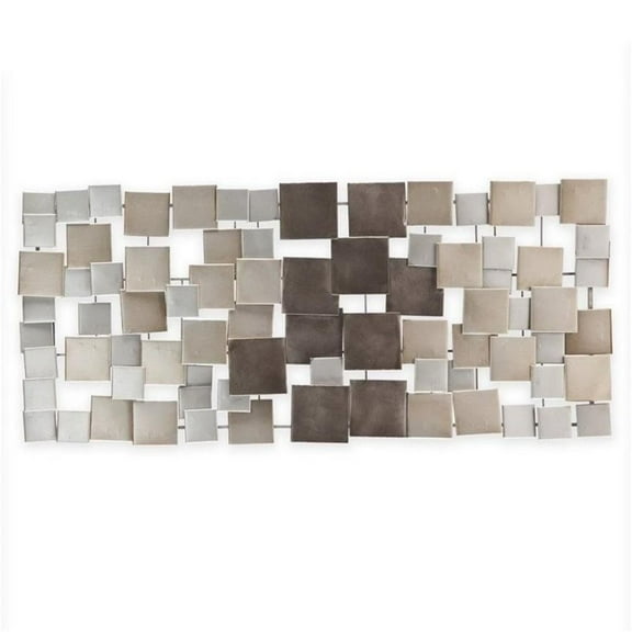 Maklaine Modern / Contemporary Wall Sculpture in Metallic Ombre