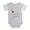 Heather Gray, variant on CafePress - Ladybug Zoe - Cute Infant Baby Football Bodysuit