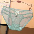 thumbnail image 3 of Womens Sexy Panties Hipster Panties for Women Valentine Underwear Green No Show Thong L, 3 of 3