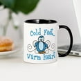 thumbnail image 3 of CafePress - Cold Feet Mug - 11 oz Ceramic Mug - Novelty Coffee Tea Cup, 3 of 4