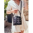 thumbnail image 3 of YOUI-GIFTS Women's Fashion Hollowed-out Handbag Multi Colors Bucket Bag Single Shoulder Bag Cross Body Handbag Purse, 3 of 4