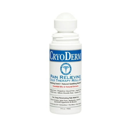 Cryoderm 3 oz Roll-On