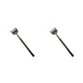 thumbnail image 4 of Vogacara Telescopic Back Scratcher Portable Travel Scratching Skin Massager Home Itching Extender Steel Manual Stainless Handheld Tool uno 2piezas, 4 of 6