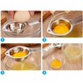 thumbnail image 5 of Separador de huevos de acero inoxidable 304, colador de huevos con mango largo brillar  Electrónica, 5 of 5